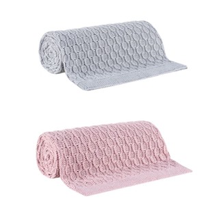 Manta Tricot Max Buddemeyer 125x150cm em Oferta na Shopee