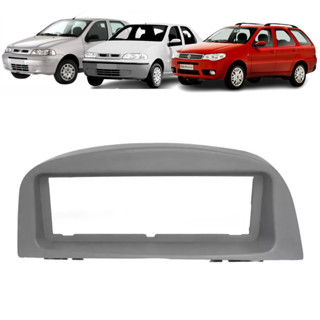 MOLDURA SOM PALIO SIENA STRADA 2001 2002 2003 2004 2005 2006 PALIO ECONOMY 2010 2011 2012 13 14 SEM FURO RELOGIO CINZA em Oferta na Shopee