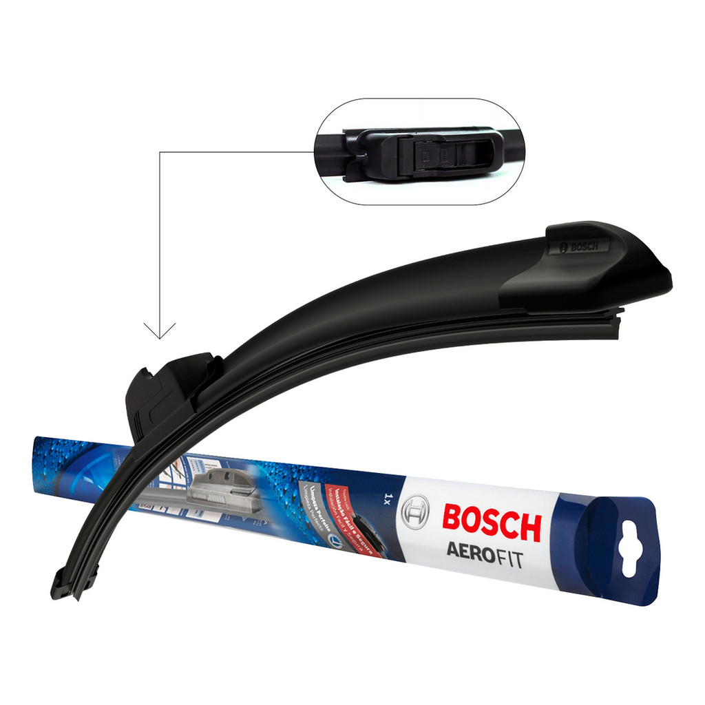Palheta Limpador Parabrisa Carro Gancho Original Bosch Aerofit Silicone Paleta Limpador Parabrisa