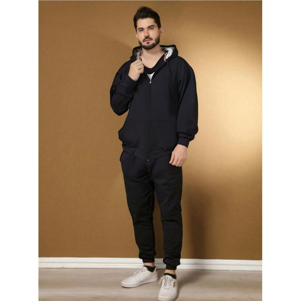 Conjunto  UNISSEX masculino com zípe frior suplex  flanelado  e suplex  preocupado com elastano