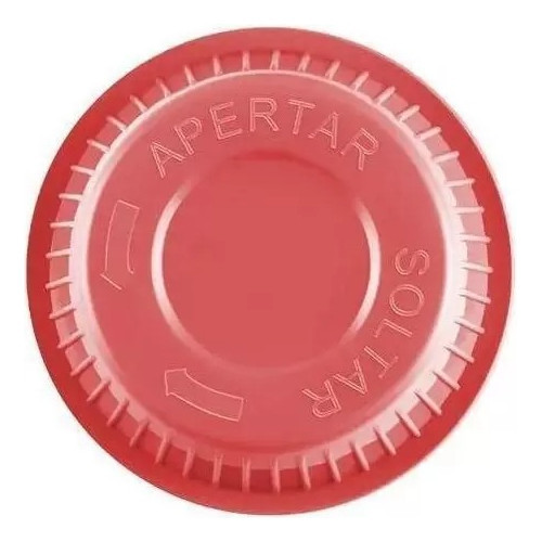 Botão Da Hélice Sem Porca Vermelho Do Ventilador Mondial 