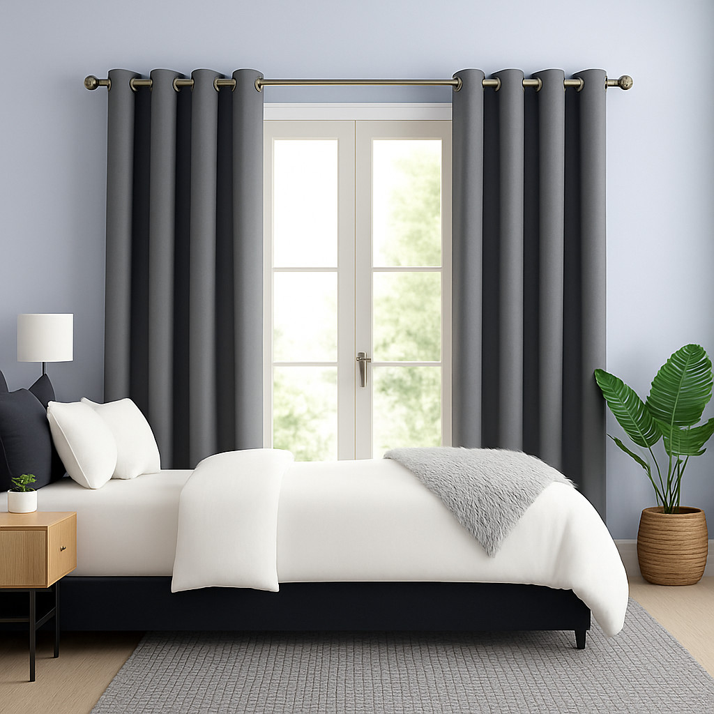 Cortina Blackout Blecaute Para Quarto Sala Cozinha PVC Corta 100% Luz 2,80 Largura X 2,30 Altura Grande