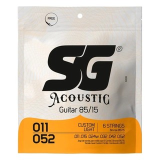 ENCORDOAMENTO SG VIOLÃO AÇO BRONZE 85/15 011