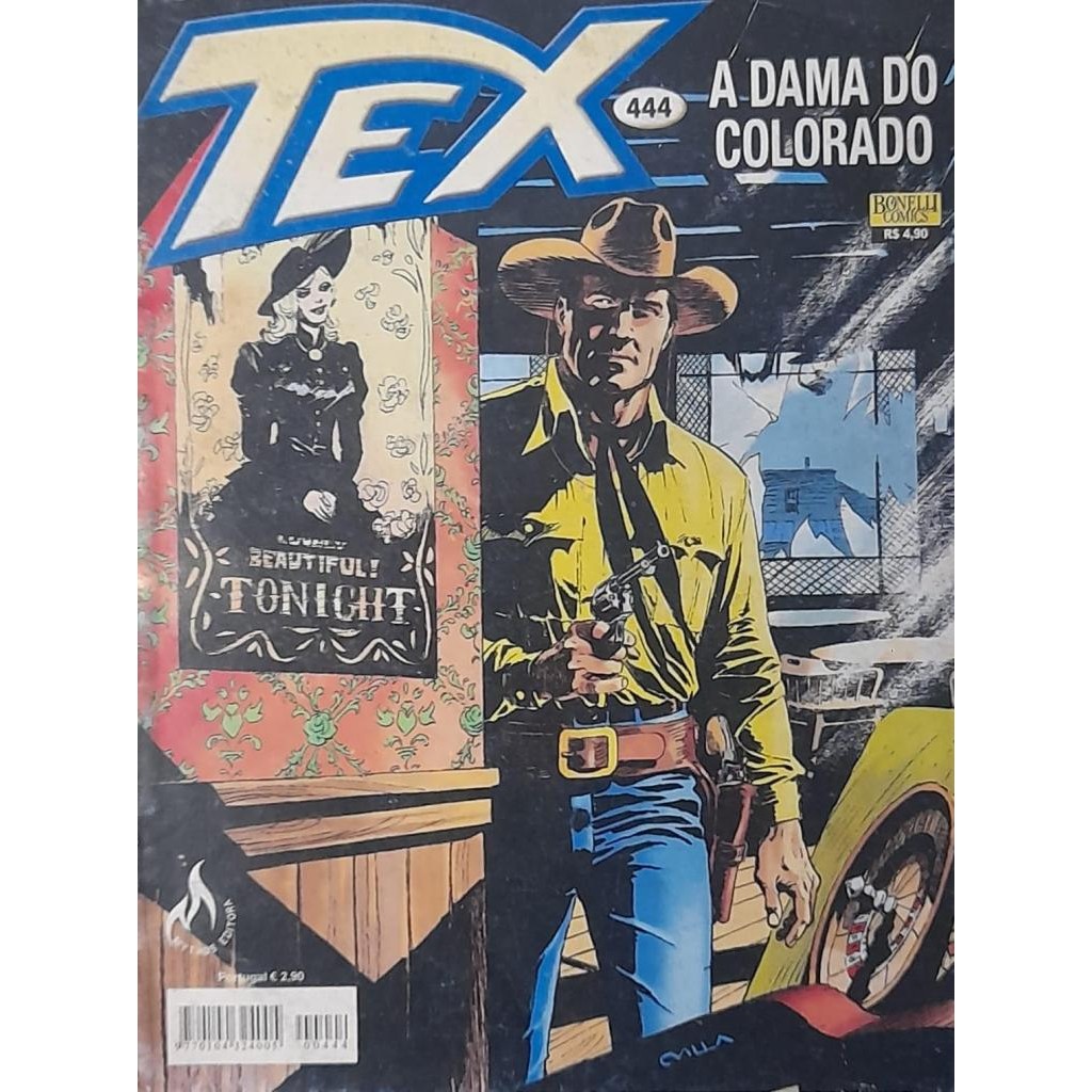 Livro: Tex n° 444 - A dama do colorado (Outlet)