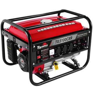 GERADOR DE ENERGIA A GASOLINA TOYAMA TG3100CXR 3.1 KW 110/220V em Oferta na Shopee