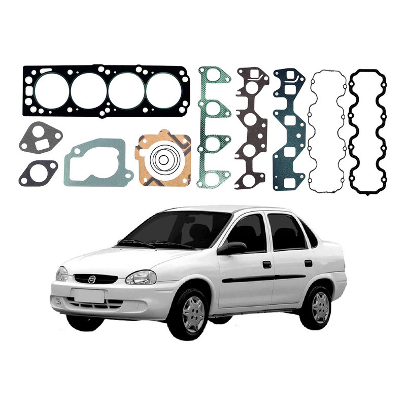 Jogo Junta Cabeçote Sabo Corsa Sedan 1.6 8v 1996 A 2002 em Oferta na Shopee