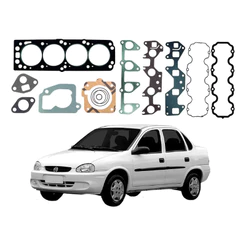 Jogo Junta Cabeçote Sabo Corsa Sedan 1.6 8v 1996 A 2002