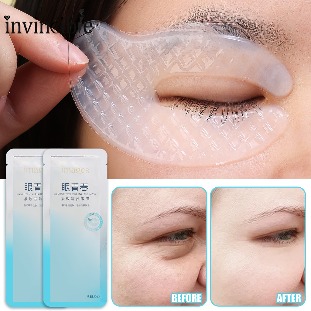 Máscara De Olho De Colágeno Hidrolisado De Niacinamida-Remoção De Bolsas Para Os Olhos , Rugas , Olheiras , Produtos De