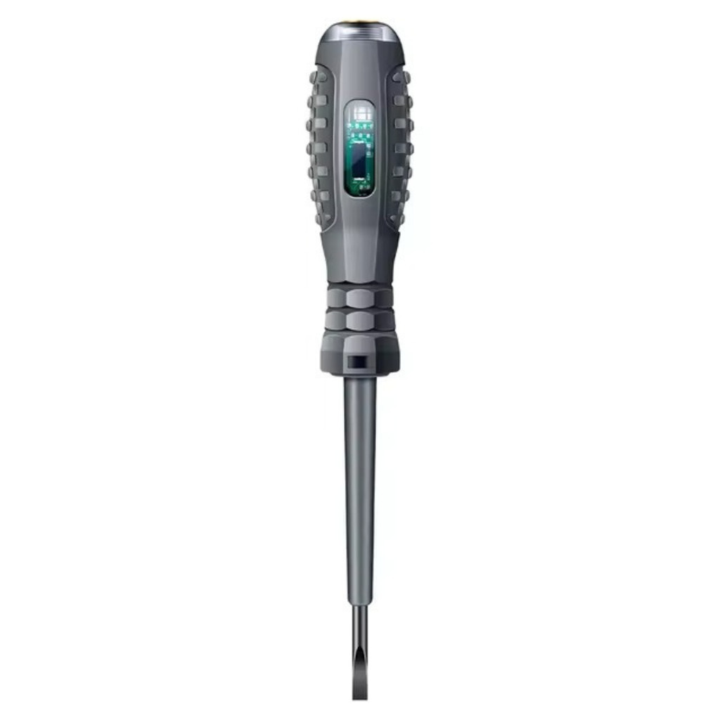 Chave de Teste Energia Elétrica com Visor Luz Led Fenda Philips Rede Elétrica Ferramenta Eletricista