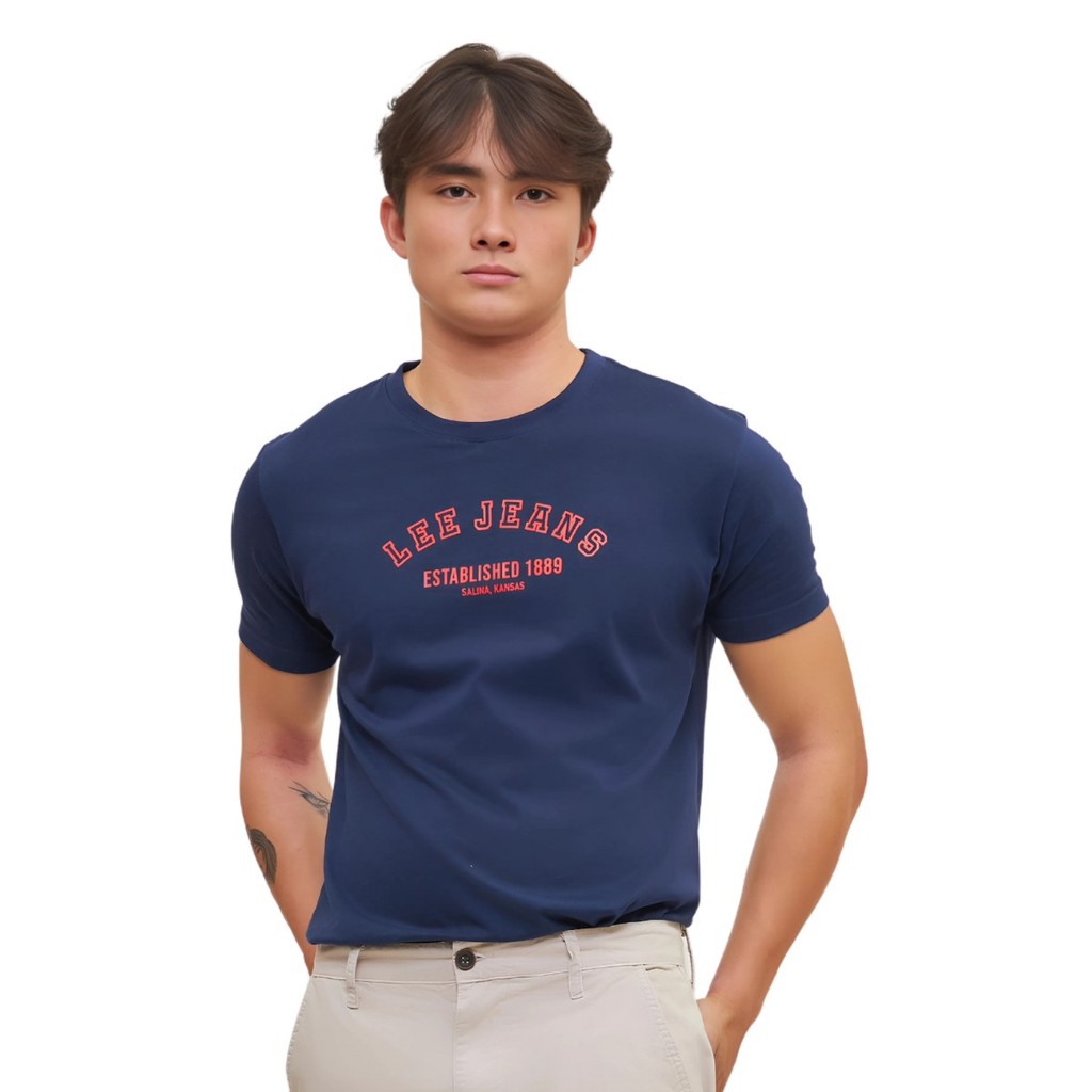 Camiseta Masculina Jeans Established Lee