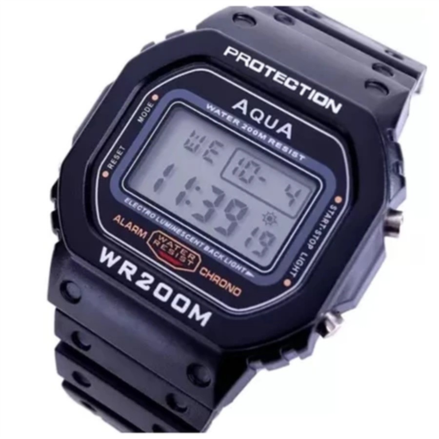 Relógio digital militar clássico à prova d'água masculino em Oferta na Shopee