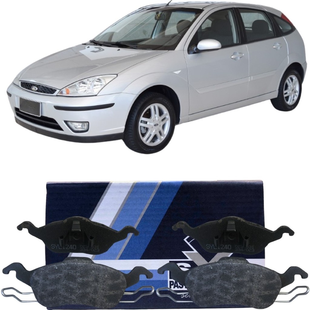 Pastilha De Freio Dianteiro Syl Ford Focus 1999 A 2009 em Oferta na Shopee