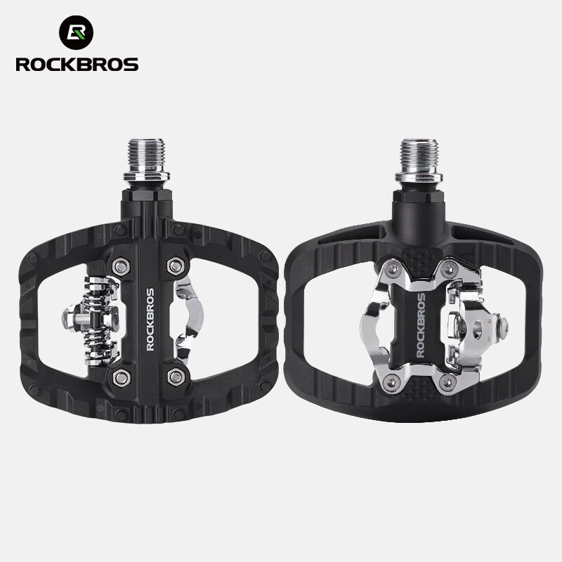 ROCKBROS Chuteiras De Bicicleta Pedal MTB/De Plataforma À Prova D'água Nylon Resistente Ao Desgaste Para Deslocamento De em Oferta na Shopee