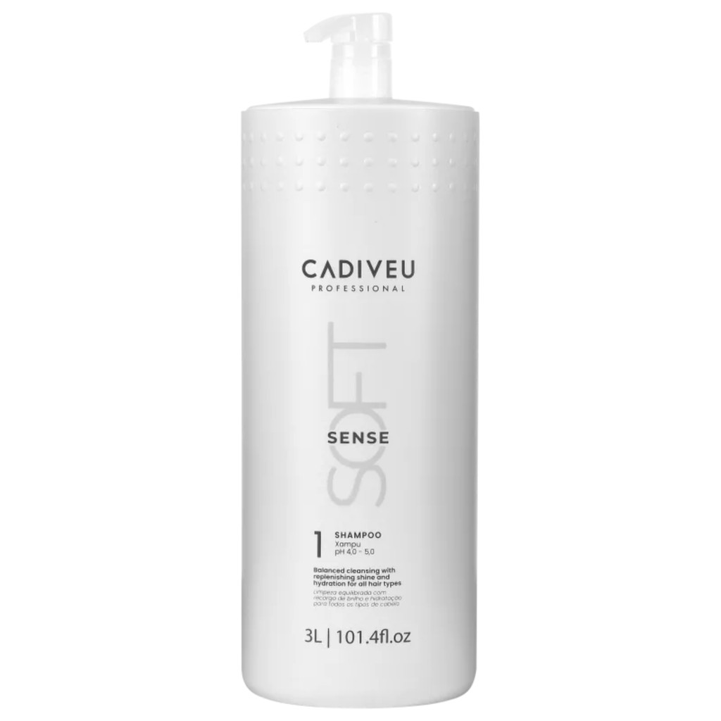 Soft Sense Shampoo 3 L - Cadiveu