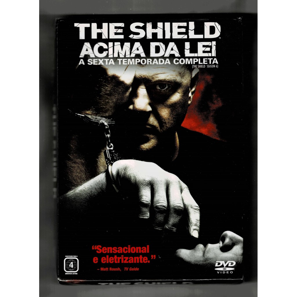 The Shield Acima Da Lei Box 4 DVDs 6ª Temprada