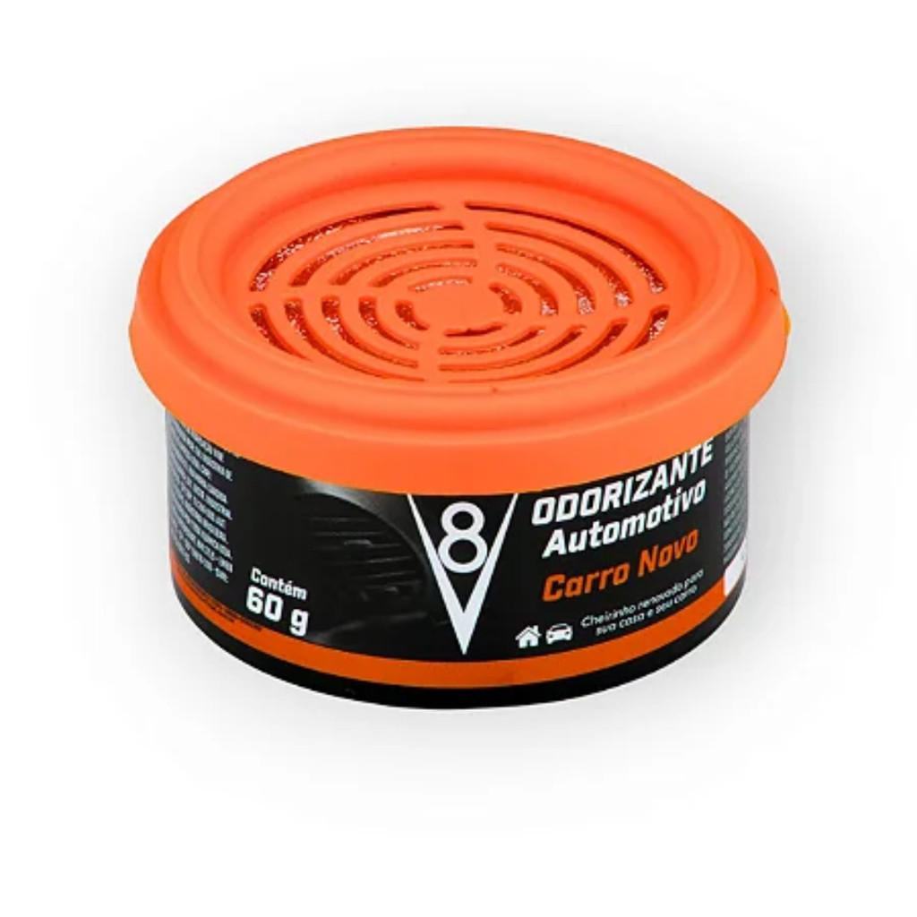 Odorizador Pote Carro Novo 60G V8 - Prático e Discreto - Spare Parts and Accessories for Vehicles