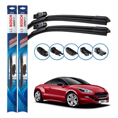 Par Palheta Limpador Chuva Parabrisa Bosch Rcz 2011 A 2016