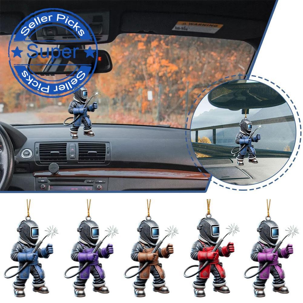 Pingente De Soldagem De Automóvel , Soldador Personalizado , Ornamento De Natal Q8e7