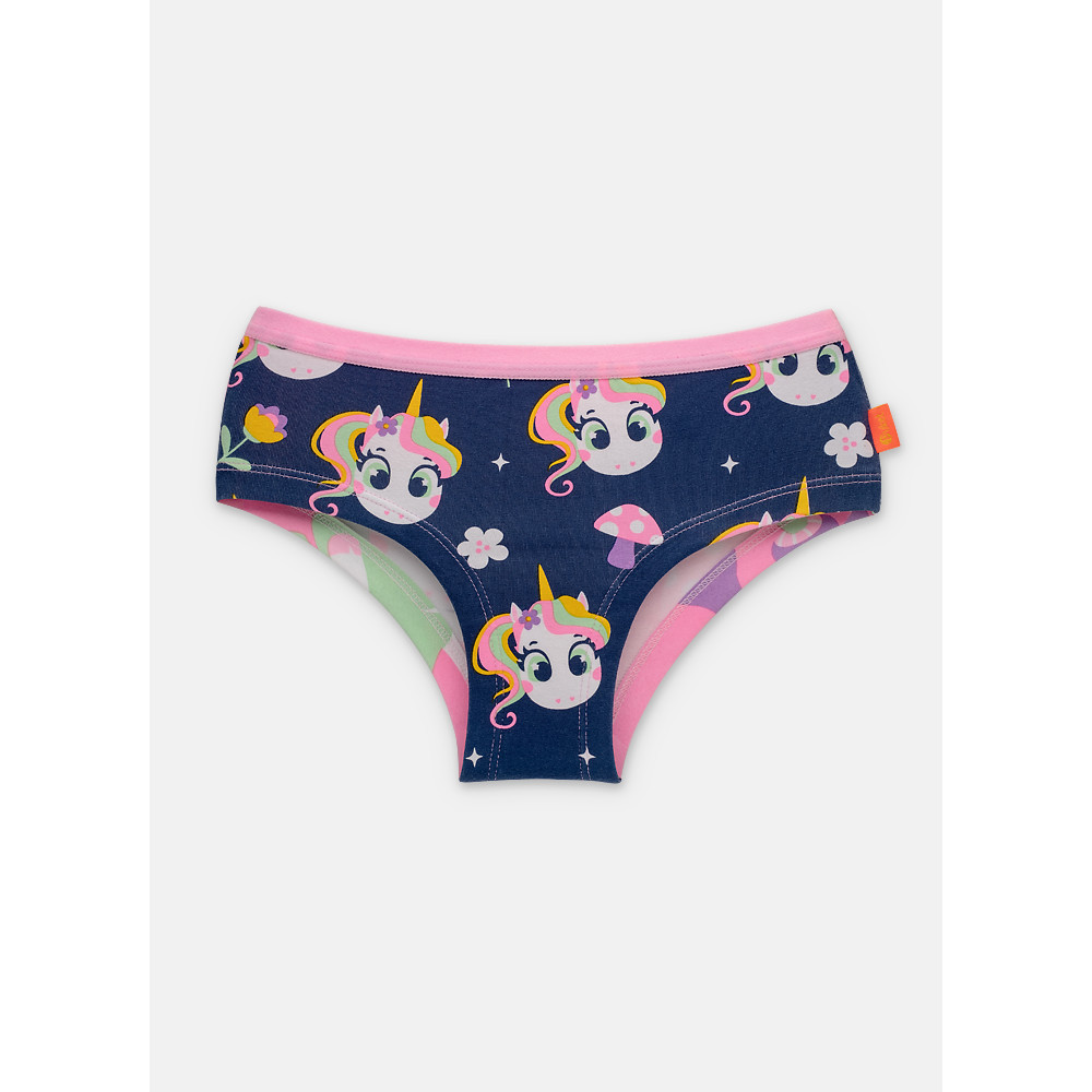 Calcinha Caleçon Menina Unicórnio Encantado - Puket - Baby & Kids Fashion