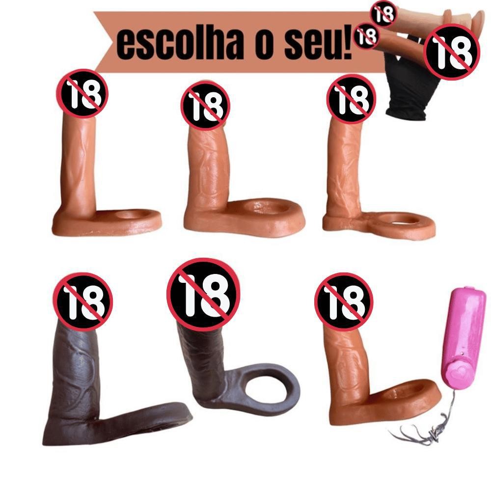 Anel Peniano Companheiro Dupla Penetracao Anal 6 Modelos Esc