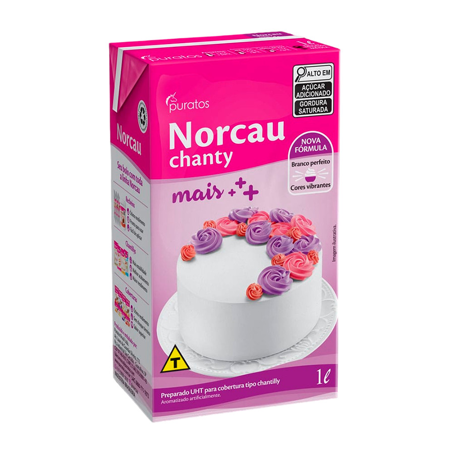 Chantilly Norcau Mais 1l PURATOS em Oferta na Shopee