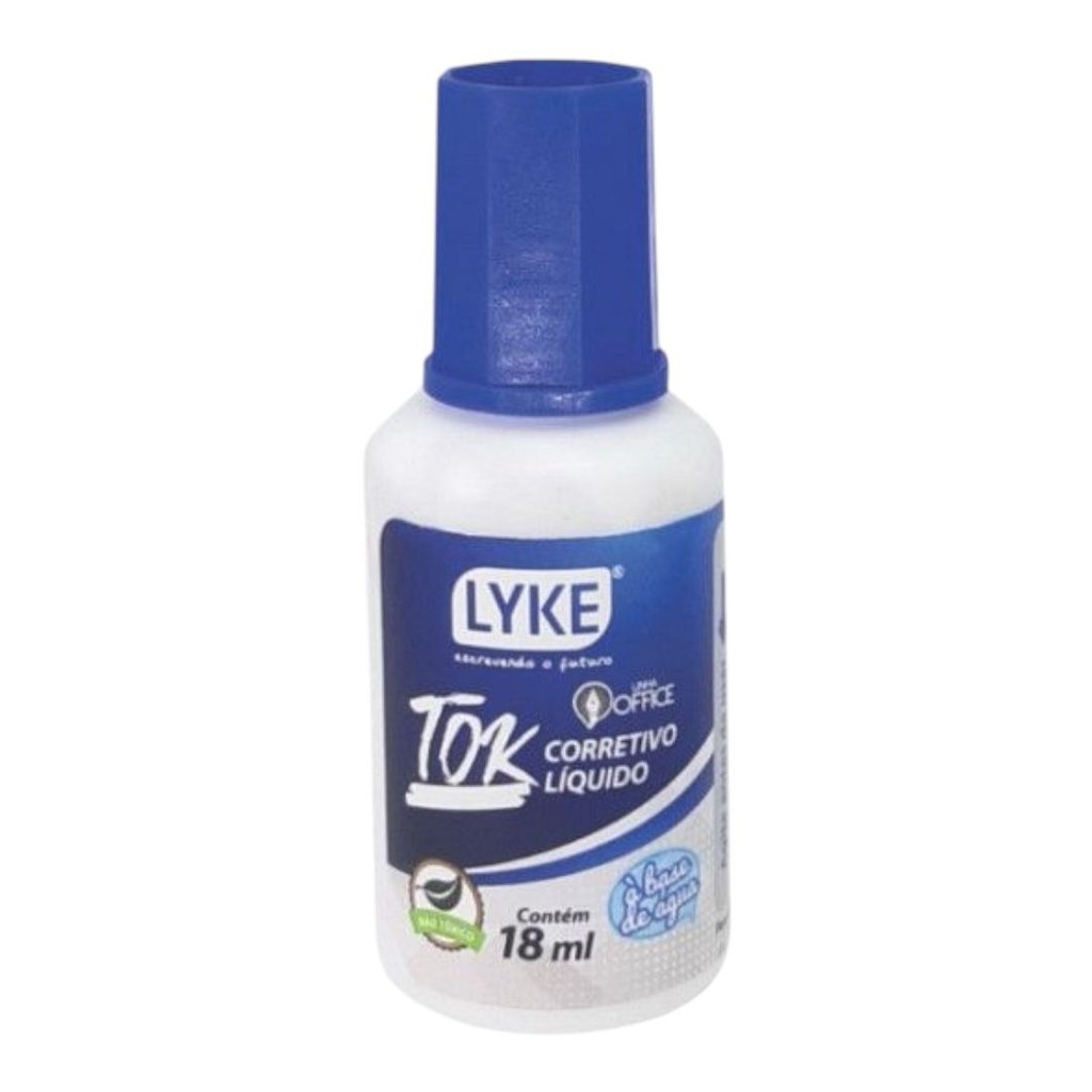 KIT PROMOCIONAL Corretivo Líquido Escolar 18ml - Lyke em Oferta na Shopee
