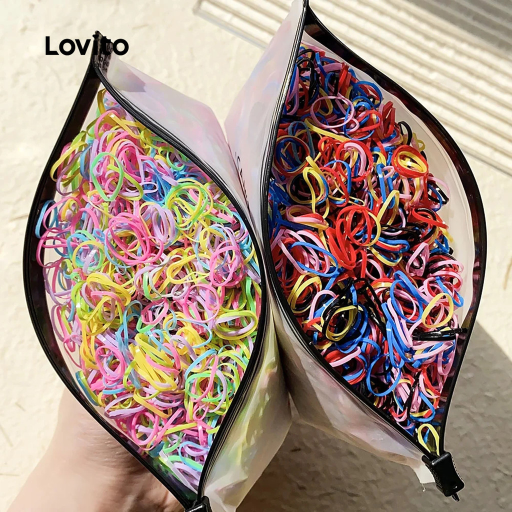 Lovito Laços De Cabelo Fofos E Lisos Para Bebês E Crianças LCS099038
