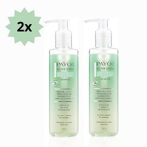 KIT 2X ACNEDERM PAYOT SABONETE FACIAL ANTI ACNE em Oferta na Shopee