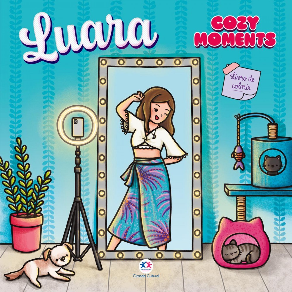 Livro Luara - Cozy moments em Oferta na Shopee