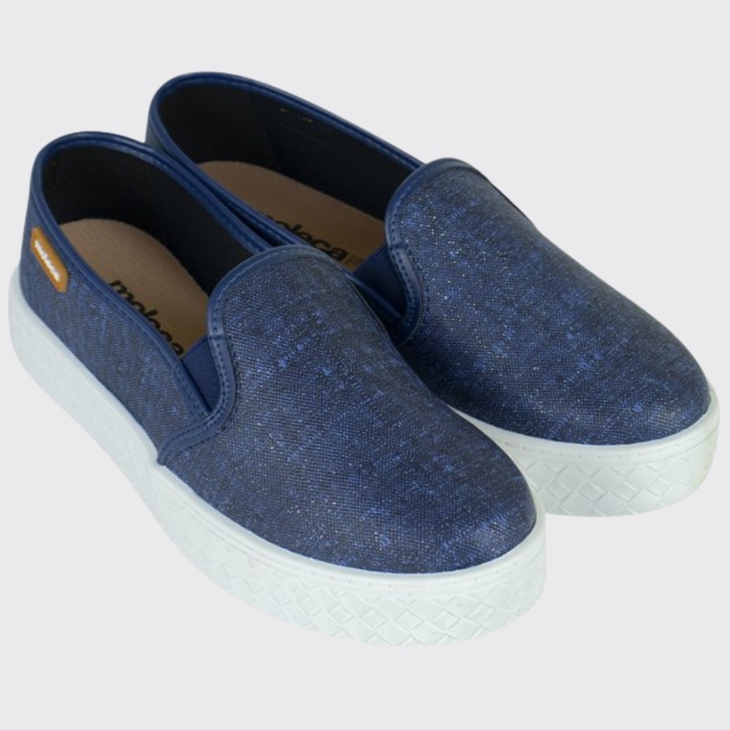 Tenis Casual Slip On Flatform Feminino Moleca 5712.304.27817