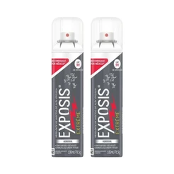 Kit 2 Repelente Aerossol Exposis Extrême 100ml