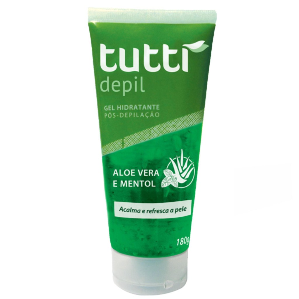 GEL HIDRATANTE - 180 ml ALOE VERA E MENTOL
