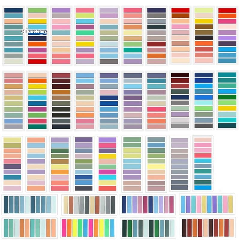 7400 Folhas Notas Pegajosas Transparentes Auto-Adesivo Marcador Anotação Livro De Leitura Guia Clara Postado Fácil De Us em Oferta na Shopee