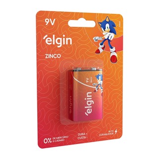 Bateria Pilha Comum Zinco 9v Sensor Brinquedo Rádio Elgin em Oferta na Shopee
