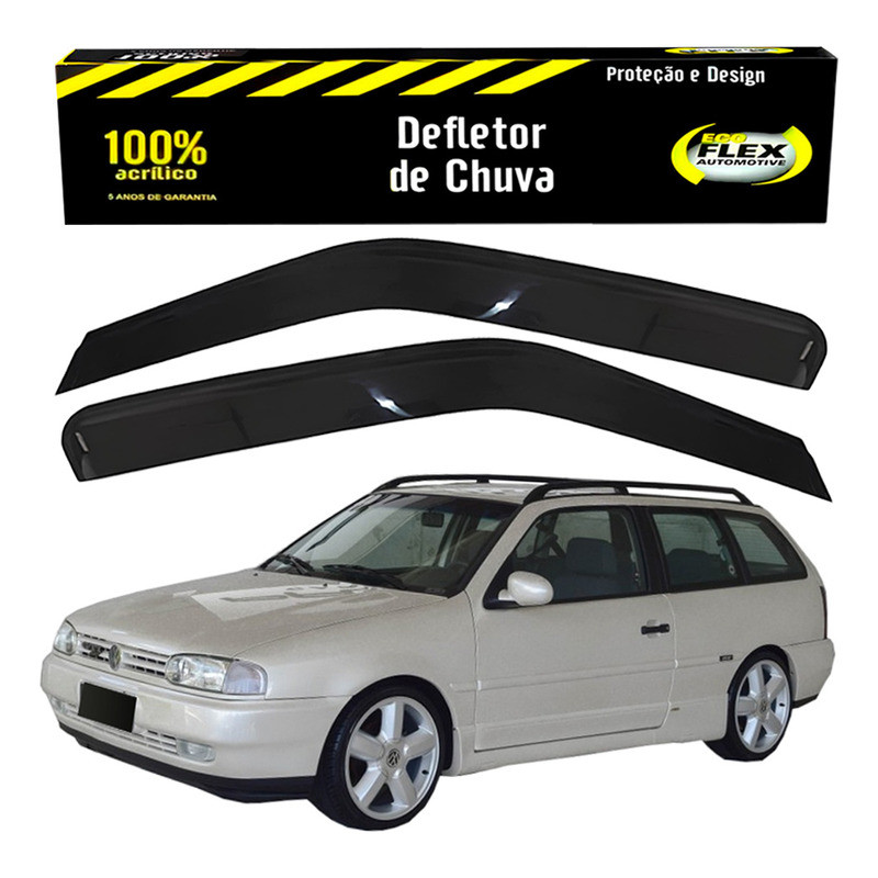 Calha Defletor Chuva Parati G2 1.0 1.6 2 Portas 1995 A 2000 em Oferta na Shopee