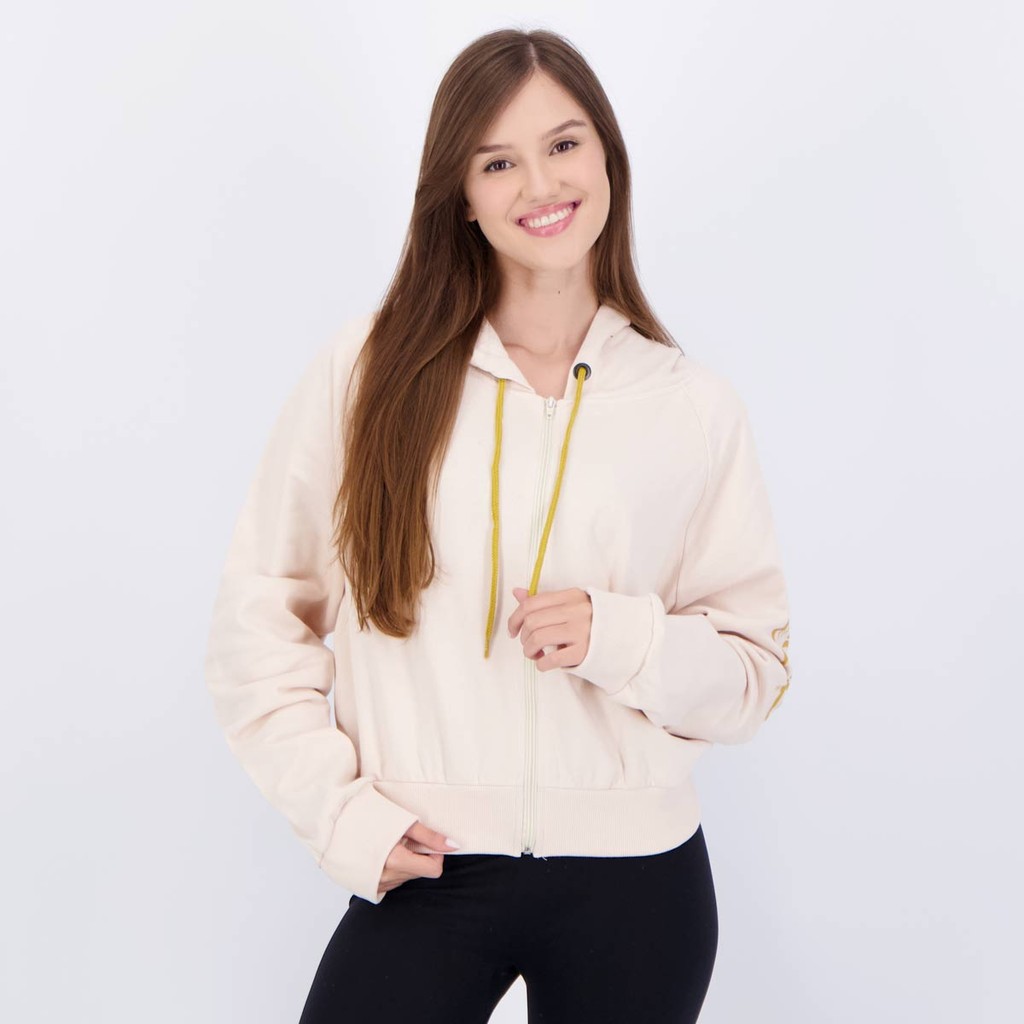 Moletom Cropped Everlast Feminino Rosa Claro - Women Clothes