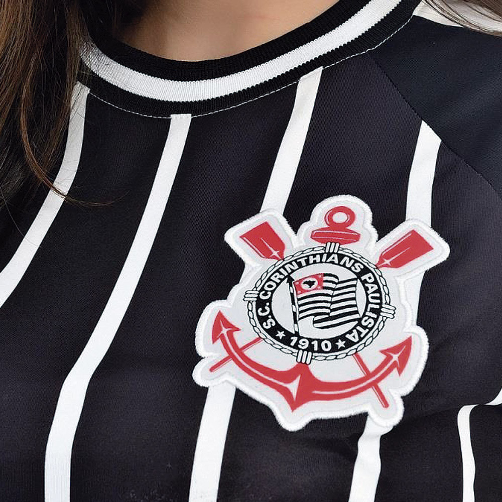 Camisa Corinthians Torcedora Clássica Dry Feminina Oficial · foto 2