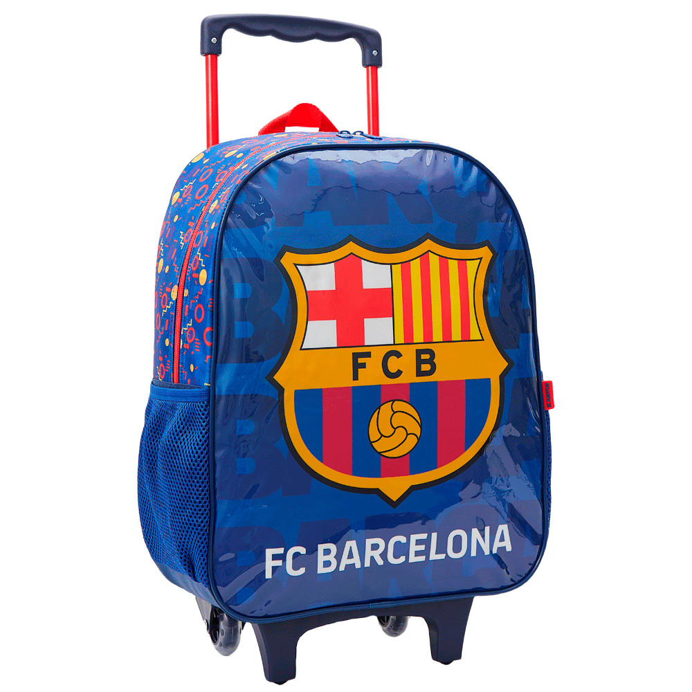 Mochila Escolar Com Rodinhas Grande 42 cm Barcelona Xeryus