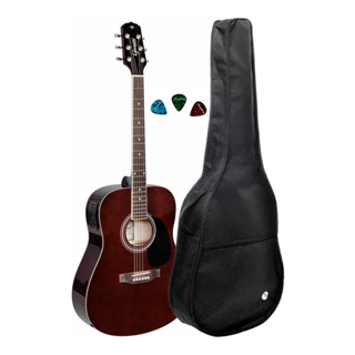 Violão Elétrico Folk Giannini Aço Gd-1 Tdw Com Capa Promoção em Oferta na Shopee