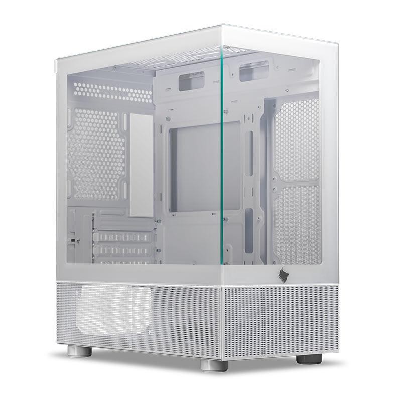 Gabinete Gamer Pichau Magpie 4, Mid-Tower, Lateral de Vidro, Branco, PG-MAG4-WH - Computers & Accessories