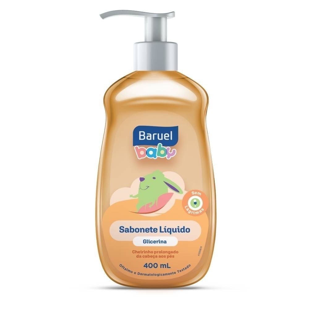 Sabonete Líquido Baruel Baby com Glicerina 400ml