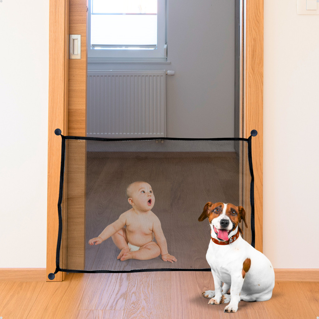 Cerca para Cachorro e Criança Tela Grade de Proteção para Porta e Escada Removível - Petliz em Oferta na Shopee