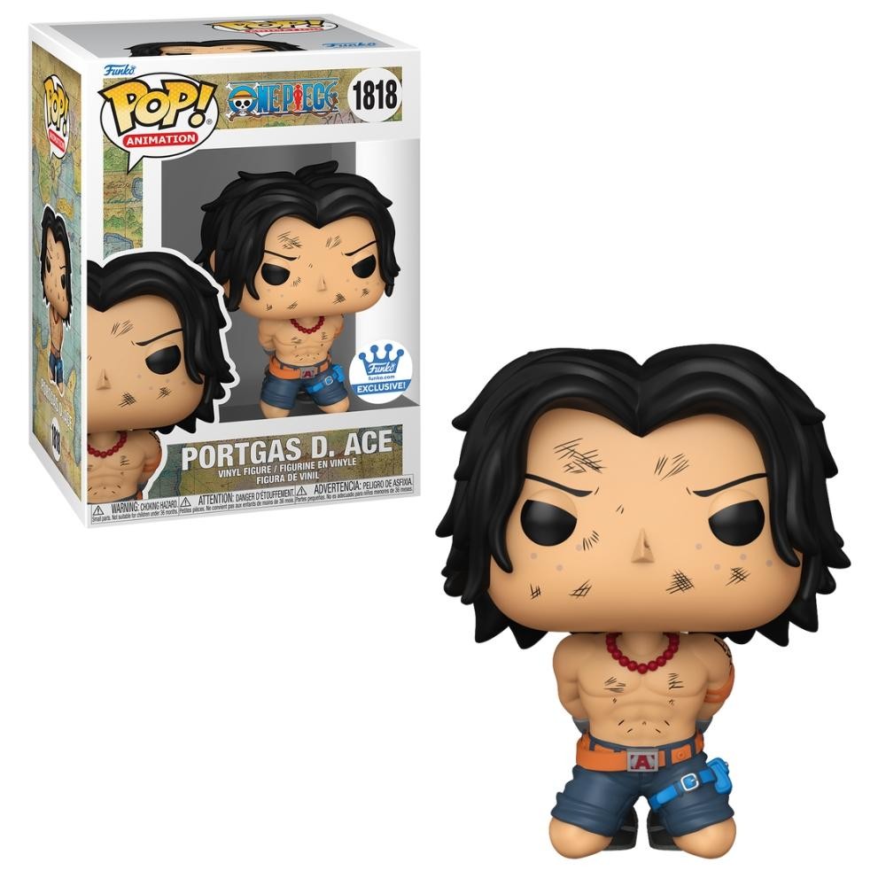 Boneco Funko Pop! One Piece - Ace na Execução - Hobbies & Collections
