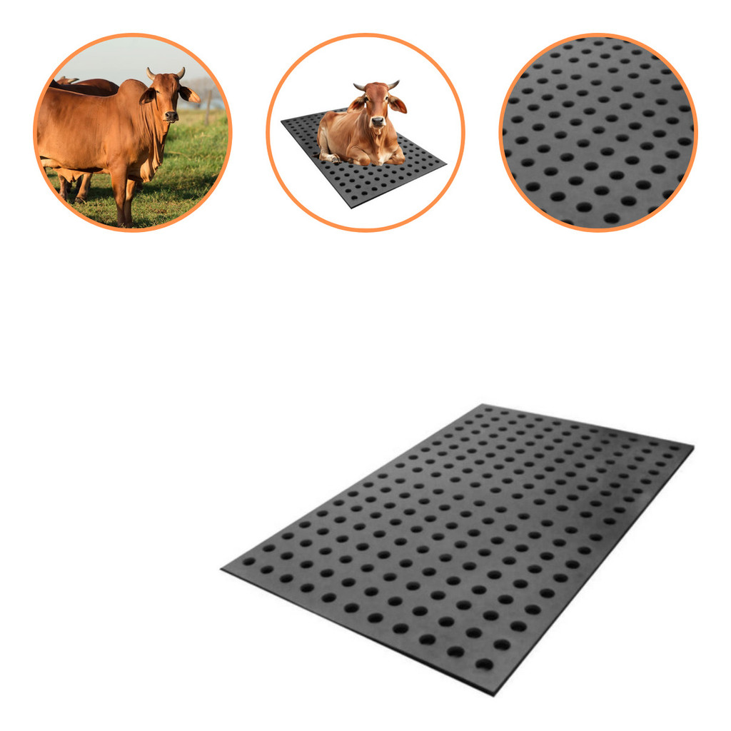 Tapetes Borracha Para Cavalo Vazado Oferta