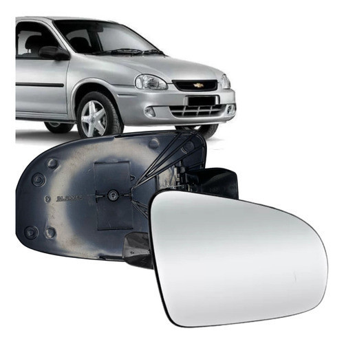 Vidro Espelho Retrovisor Corsa Wind 93/02 Classic 10/16 Ld