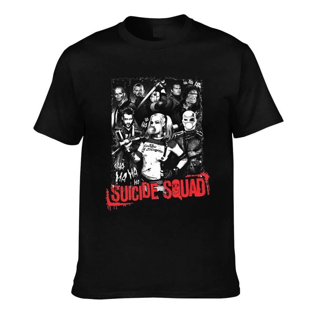 Camiseta Unissex Esquadrão Suicida Harley'S Gang  Legal Roupas Da Moda