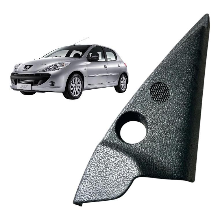Acabamento Moldura Retrovisor Direito Peugeot 206 2006 -2010