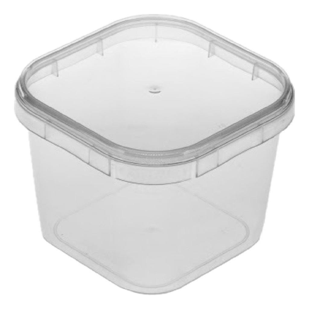 Kit 100un Pote/Tampa Lacre 220ml Plastilânia Doce/Bolo/Sobremesa