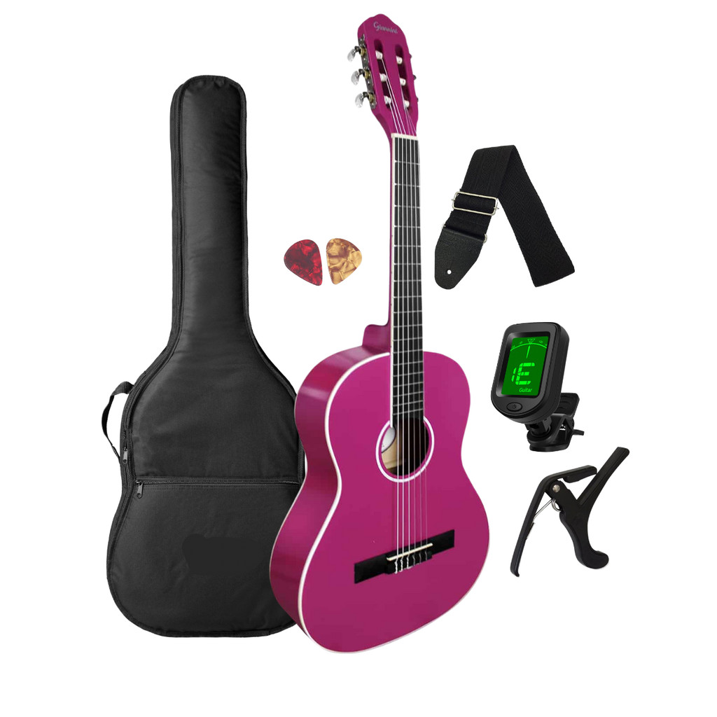 Violao Rosa Giannini 3/4 Estudante N6 de Nylon + Acessórios