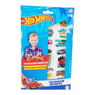 Kit Tatuagem Radical Hot Wheels - Toyng em Oferta na Shopee